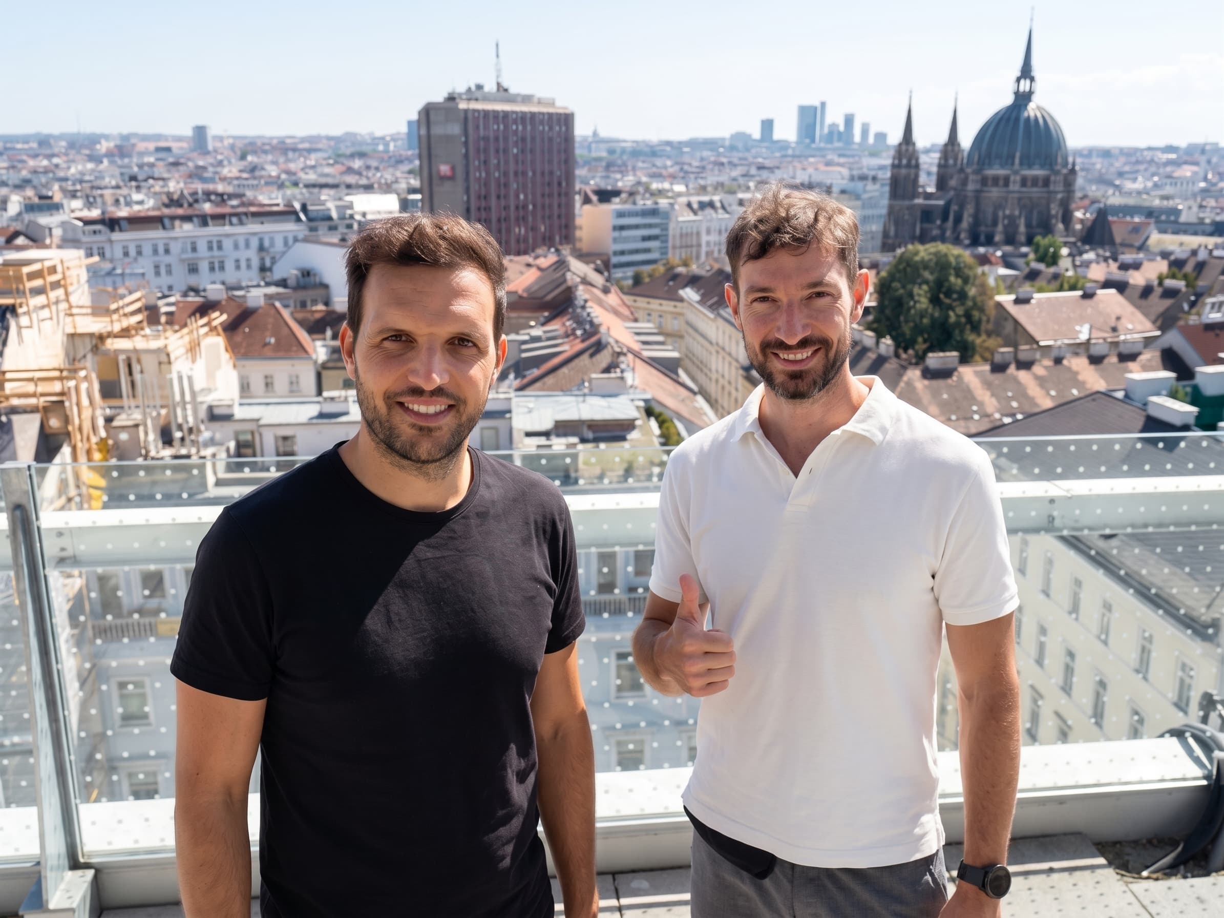 Florian Fischer und Martin Kranawetter, die Gründer von PUR